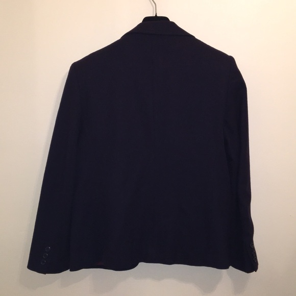 100% Wool Navy Blazer - Picture 6 of 7